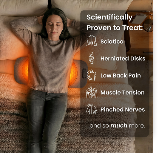 BackBuddy Pro™ - 3-in-1 Heated Back Massager