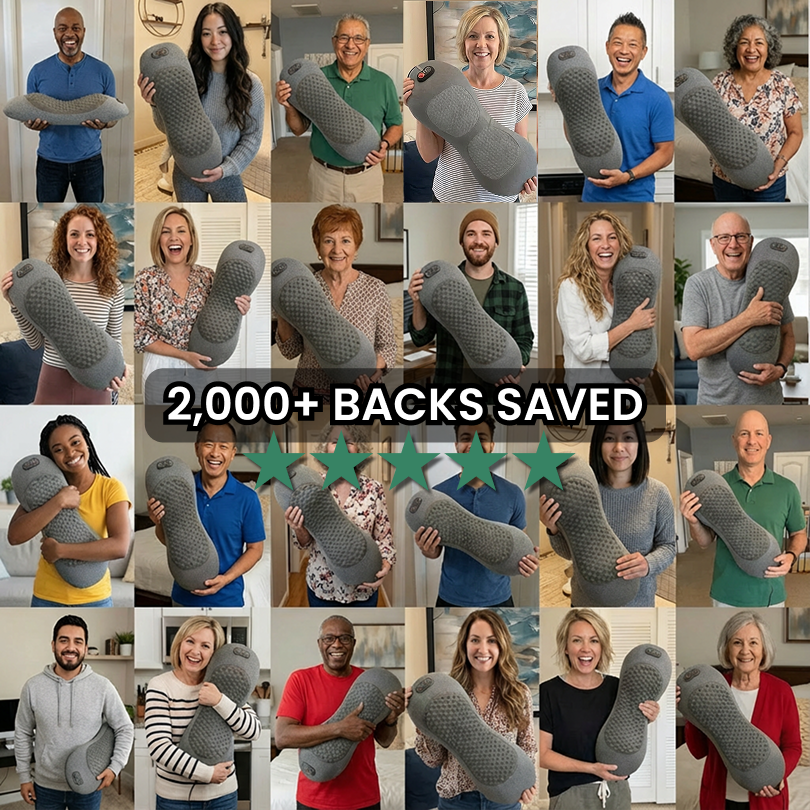 BackBuddy Pro™ - 3-in-1 Heated Back Massager